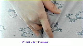 Rubbing Pussy with Pajamas- Cameltoe