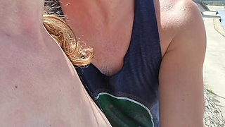 Risky Public Outdoor Make Out in France (very Hot)