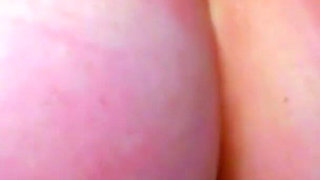 POV skinny girl gets licked and fucks girlfriend with strap on