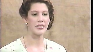 Blonde is flashing her big boobs in the outdoors