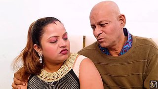 Indian Desi Husband along with his wife had a great fuck with his wife's stepsister. Threesome video
