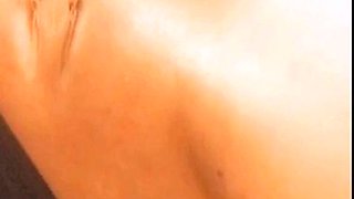 Blonde tight pussy babe solo toy fun in glamour masturbation