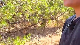 Naked Picnic with a Giant Cock. Venus Lilith Fucks a Stranger in Fakings