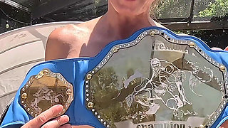 Nude Mixed Sexwrestle Featuring Kenny Cumshot Lora Cross and Ecko Belle Losers Get Fucked