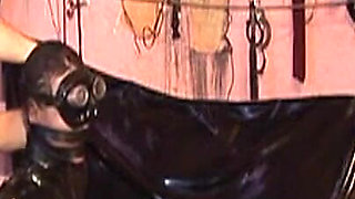Latex Masters Dominate in Intense Rubber Bondage Play