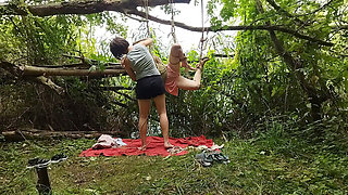 Forest Princess Meet Wankers