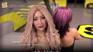 First-timer, brunette big ass, visual novel