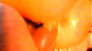 Amateur threesome with toys blowjob and fuck