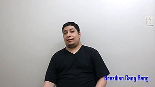 Marido libera esposa evangélica para iniciar no orgy com atores dotados