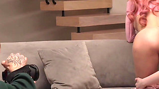 I'm Lickin' My Girlfriend's Pussy During a Photoshoot so the Photographer Will Fuck Me