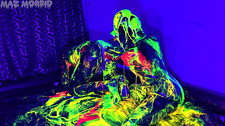 Uv Wet and Messy Gimpy Double Fisting with Patricia X