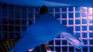 Stunning cougar passion solo striptease