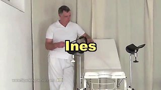 Megan Cox Spanks Ines Pussy Hard - BDSM Fetish & Domination