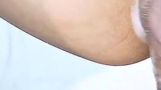 My Skinny Stepdaughter Loves to Get Her Pretty Vagina Covered in Milk