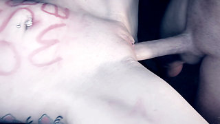 Big boobed blonde French star fucked in awesome action