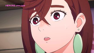 Hot MILF Moans in Dandadan HENTAI Parody While Getting Fucked & Creampied Hard