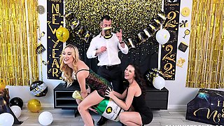 Family Strokes-Stepdad Saves New Year's Eve