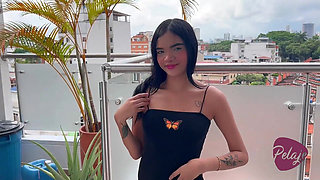 The Maid Is Caught Masturbating with the Mop in Front of the Neighbors, She Wants to Fuck Everyone