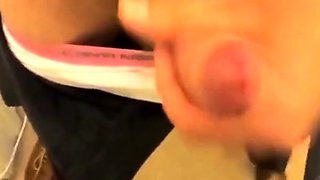 Two Friends Play Wanking Games on Webcam