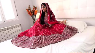 Real Indian Desi Teen Bride fucked in the Ass and Pussy on