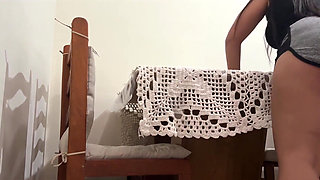 The Maid I Called Comes in Shorts to Tease Me