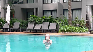 Can’t Live a Day Without Swimming in the Pool, Kinda Got Used to It ) Down to Join Me This Weekend?