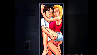 Roxxy was by her boyfriend inside their locker. (Summer Saga)