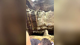 Homemade Amateur Couple Blowjob & Fucking Outdoor Compilation: Nature Sex with Creampie