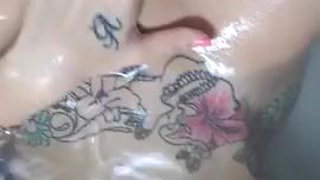 AMBER IN THE BATHTUB