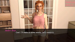 School girl (18+), adult cartoon, college student