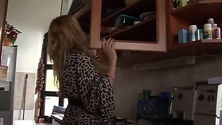 Stylist Fucks Big Tits MILF Veronica Belli with Hard Anal and Facial in Italian HD Scene