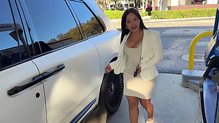 Horny Latina Gets Pick up & Fucked in Teddy Tarantino's Rr