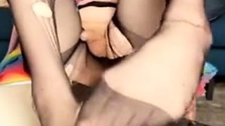 Soapyfate Footjob With Monster Dildo
