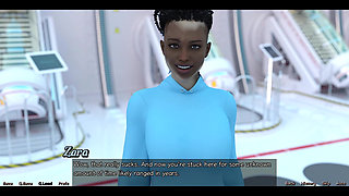 Stranded in Space - Red Haired Step Sister in the Shower