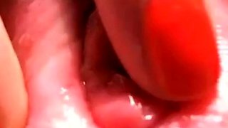 Close-Up Webcam Fun with a Perfect Milf