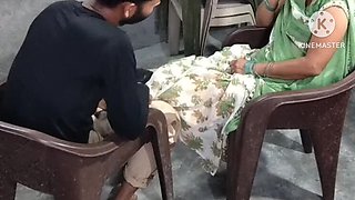 Hot Indian Desi Wife Big Brother Sex - Saxesageth POV Hairy Maid