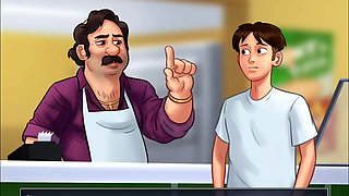 Summertime saga - Johannes got Jenny pregnant.