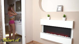 18 Year Old Girl Lylyta Has a Wild Lesbian Night With Her Mature Step Mom Arwen