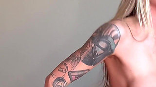 Beautiful Blonde Bombshell Gets a Big Cock Breeding