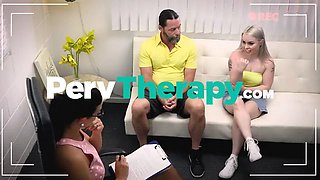 Pervdoctor - naughty stud spreads his cool asian patient's pussy and cures her rare condition