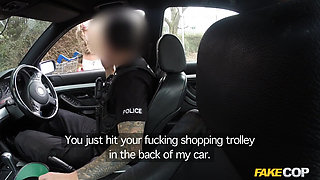 Fake Cop - Busty Blonde Fucked in Junk Yard