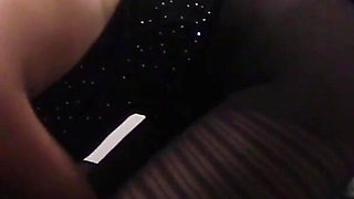 MILF Gives a Blowjob and Cumshot to a Man in Pantyhose