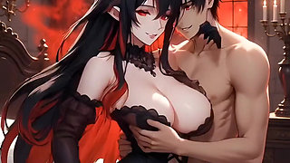 Vampire Step-Mom's Crimson Moon Seduction  Eternal Taboo Fantasy
