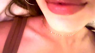 Awesome Teen With Big Boobs Dildo Masturbation