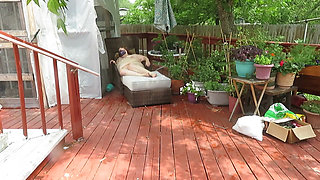 Nurse Vicki is resting in the nude take 2