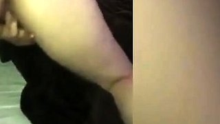 Masaje caliente para una rubia mexicana con un gran trasero