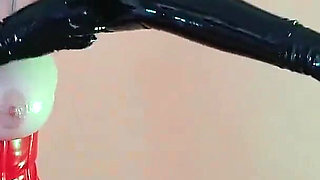 Sexual Femme Domme Latex Rubber Mistress