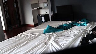 Horny amateur blonde pumped full of hard cock doggystyle