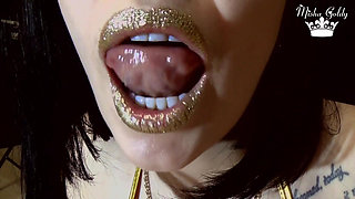 Pov French golden kissings  JOI
