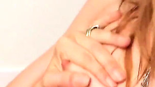 Horny lesbian blondes have hardcore fuck session on their desk at work